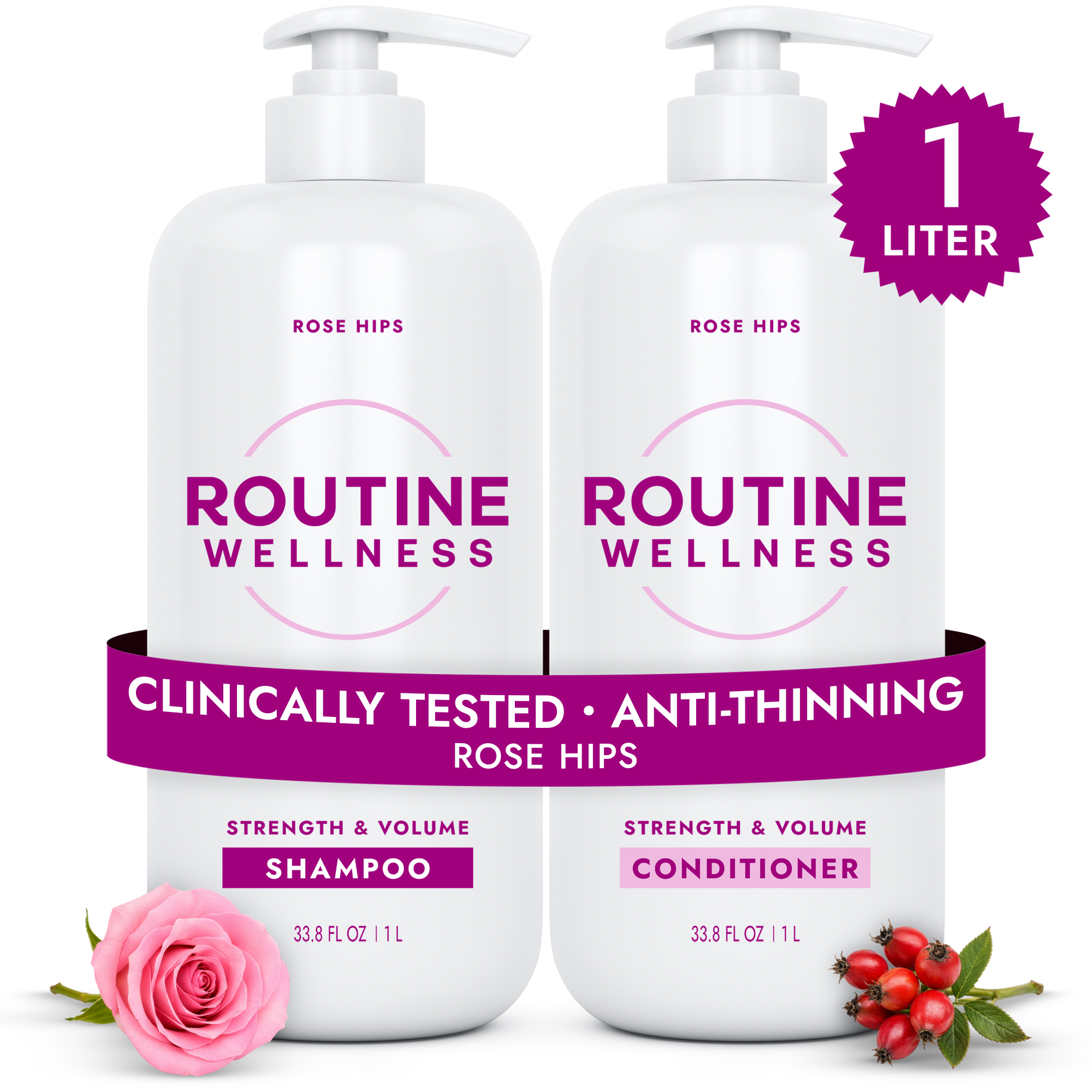 Shampoo & Conditioner (1 Liter)