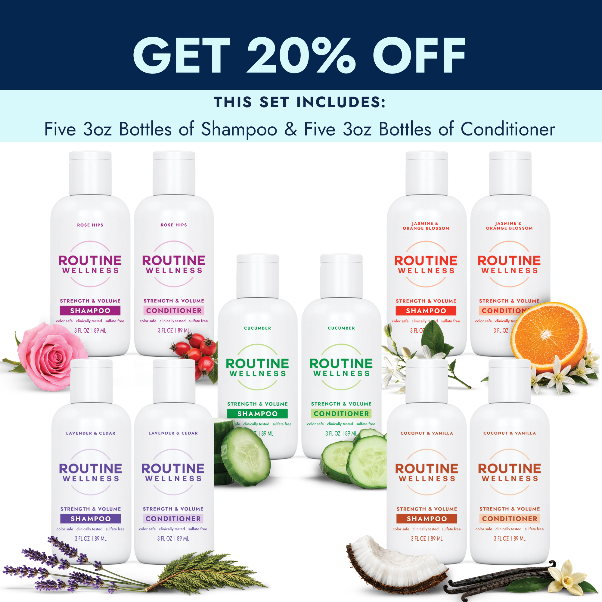 Travel Size Sampler Set